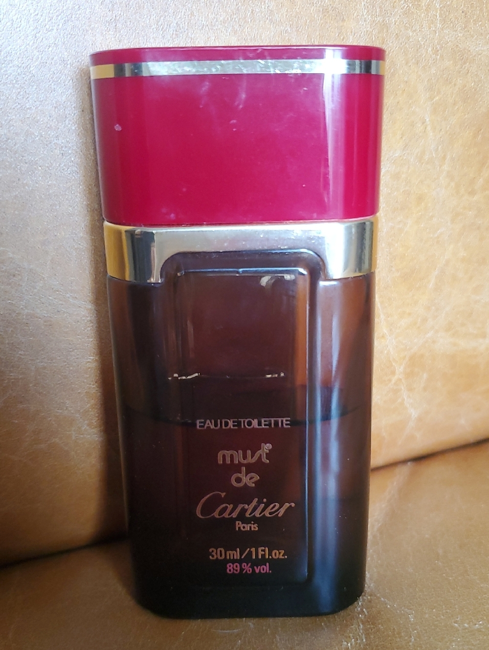 Vintage Must De Cartier Paris Eau de Toilette Ligne Voyage Perfume